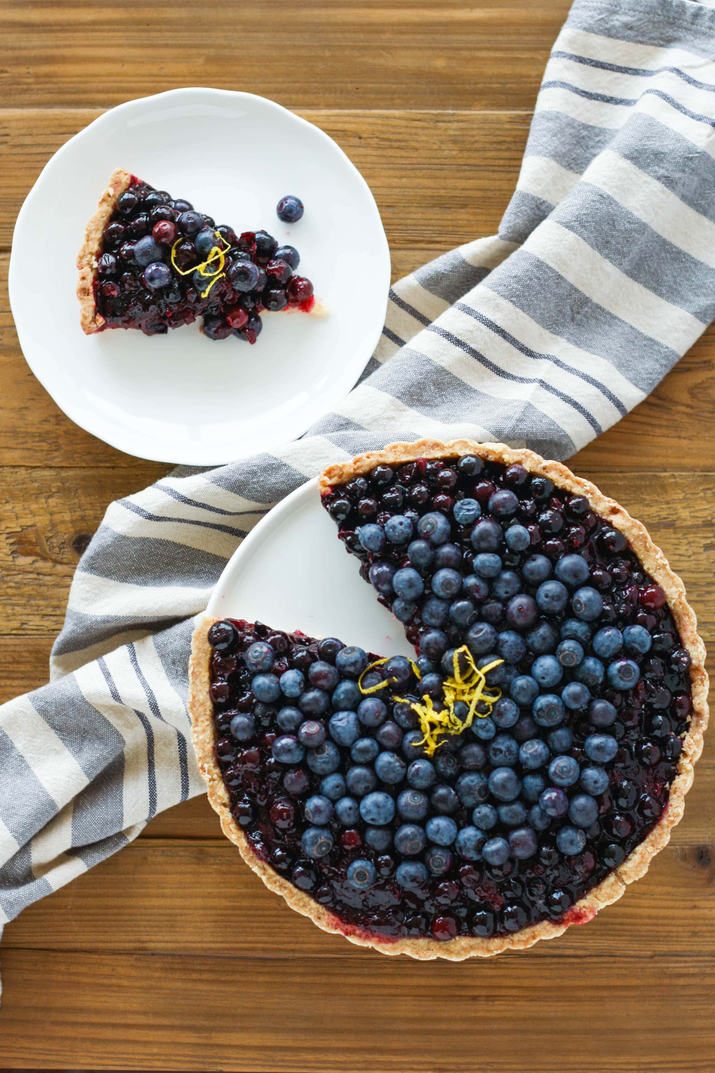 Blueberry Tart - Liv for Cake