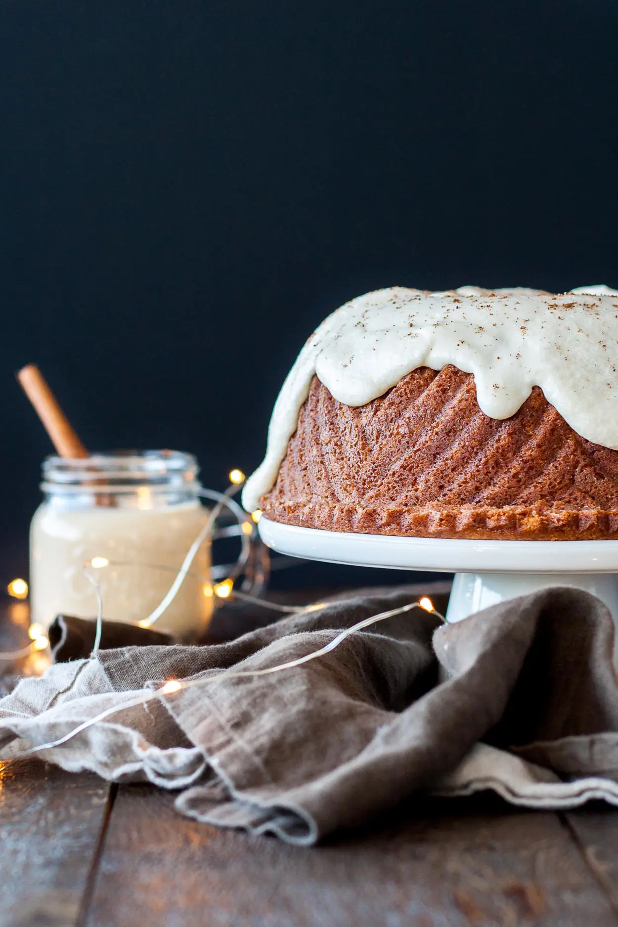 Rum & Eggnog Bundt Cake - Liv for Cake