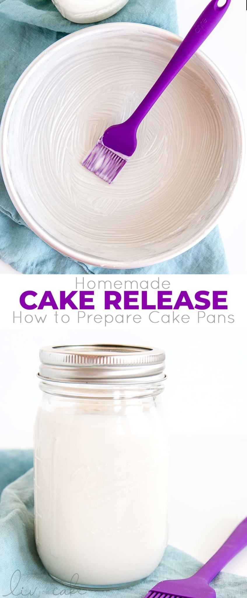 Homemade Cake Release (How to Prepare Cake Pans) Liv for Cake