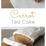 Carrot Tea Cake | livforcake.com