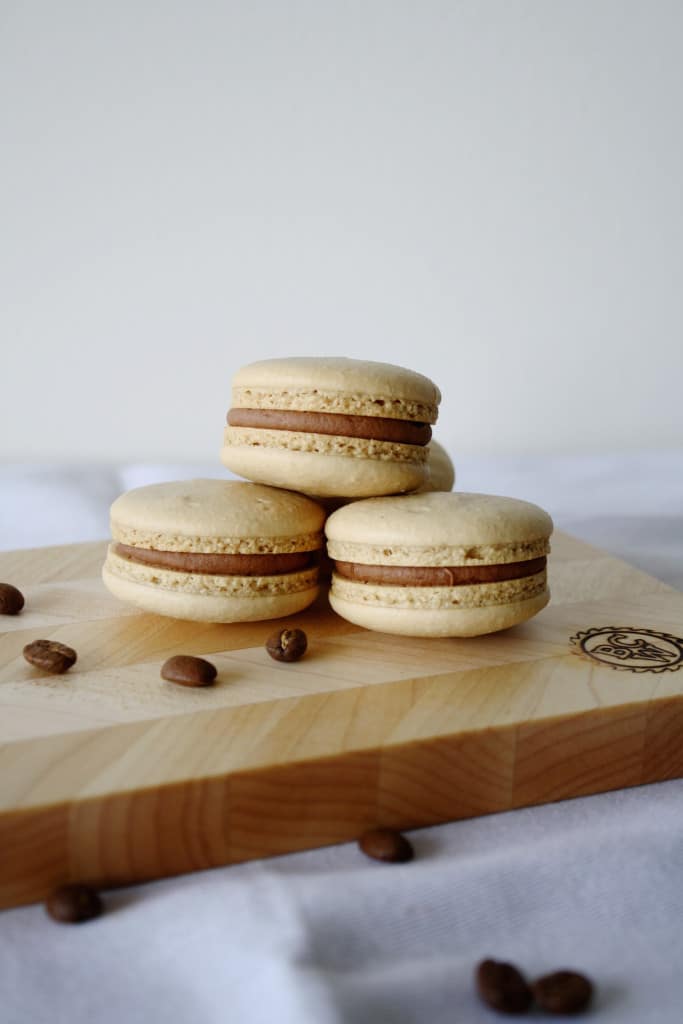 12 Coffee Dessert Recipes For Caffeine Enthusiasts - Coffee & Baileys Macarons