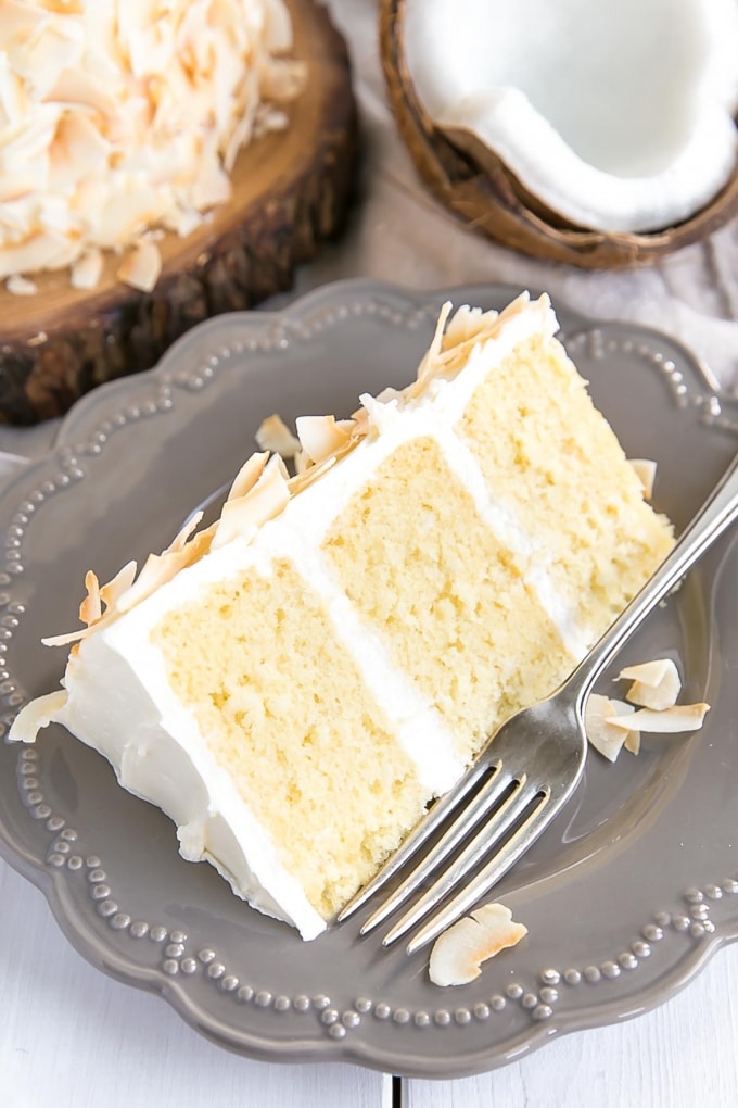 Coconut Cake (No Artificial Flavors!) Liv for Cake
