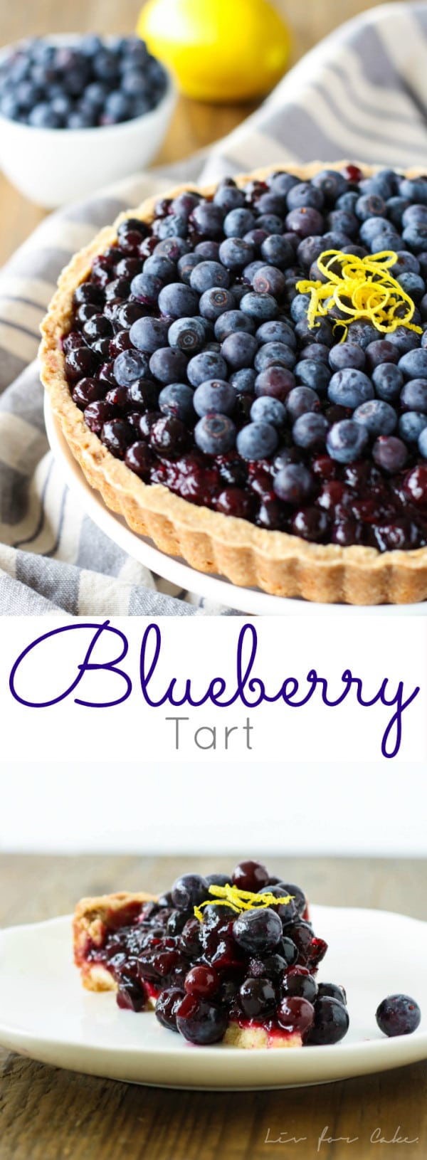 Blueberry Tart Liv for Cake