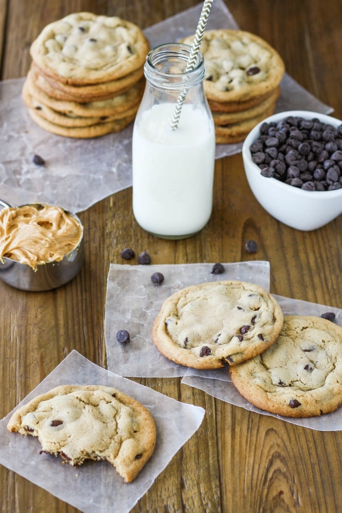 Cookies on a wooden table