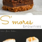 S'mores brownies | livforcake.com