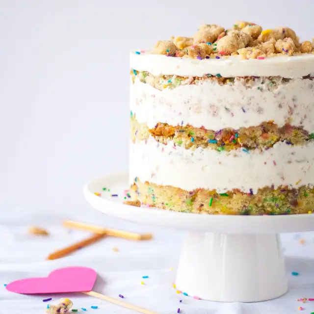 Copycat) Gluten Free Milk Bar Birthday Cake - Well Fed Baker