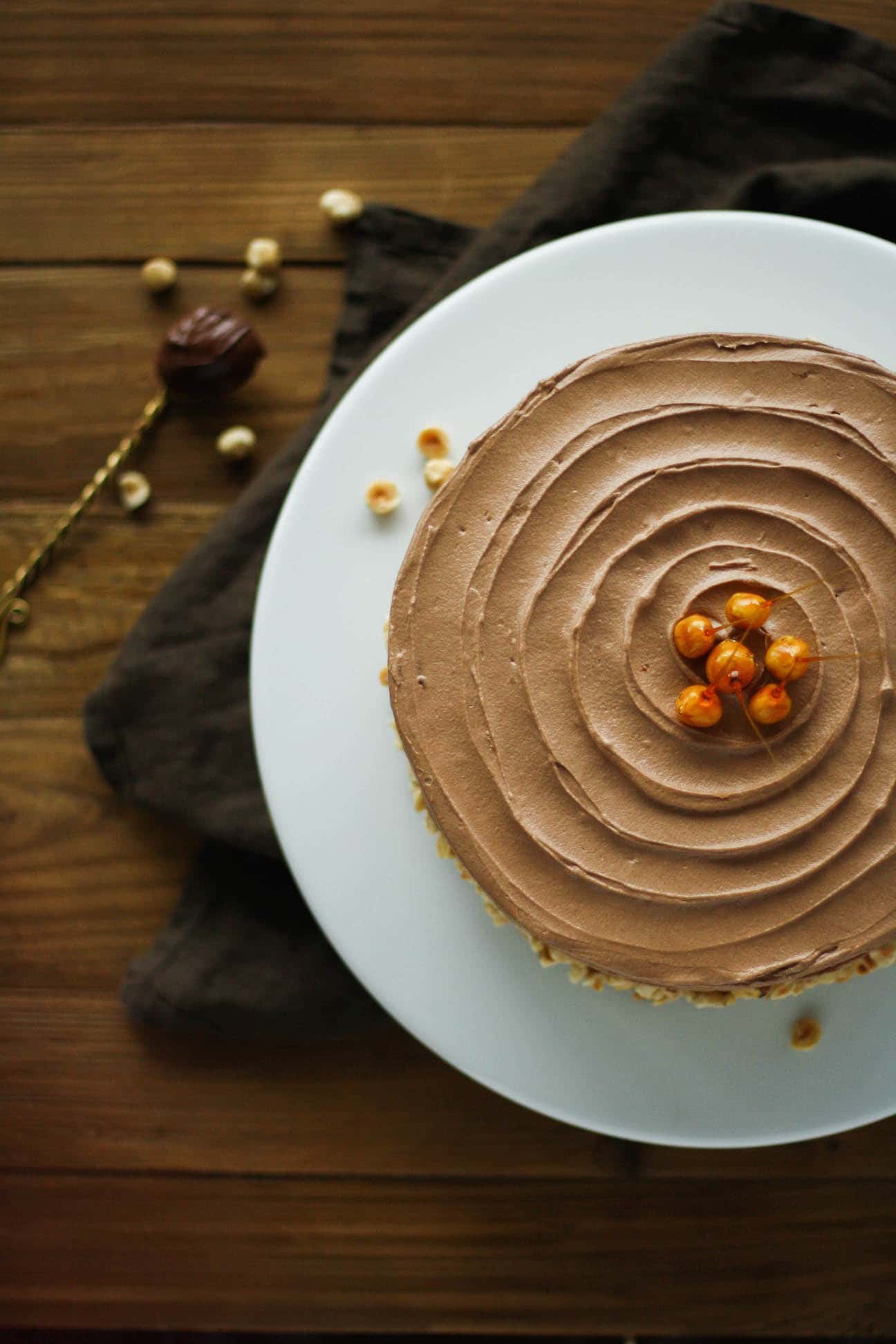 Nutella Hazelnut Cake - Liv for Cake