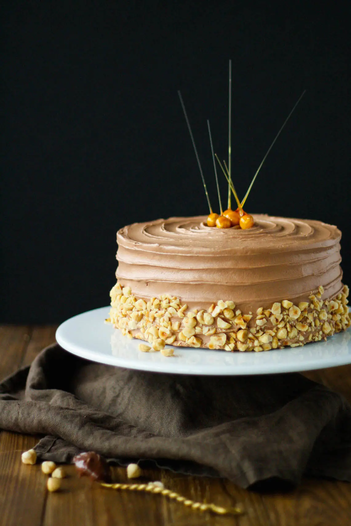 A cake sitting on top of a table