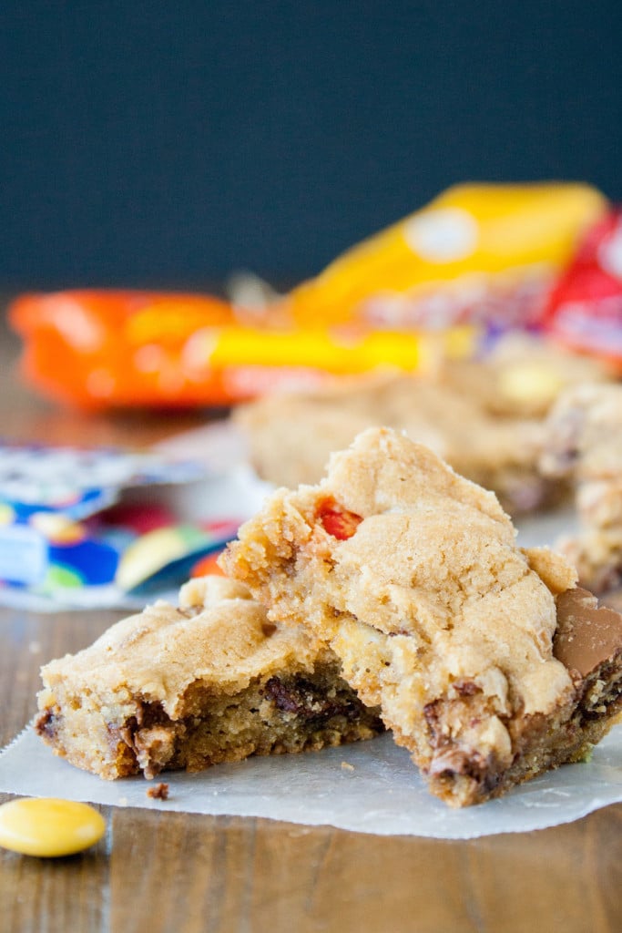 Candy Bar Cookie Bars Liv for Cake