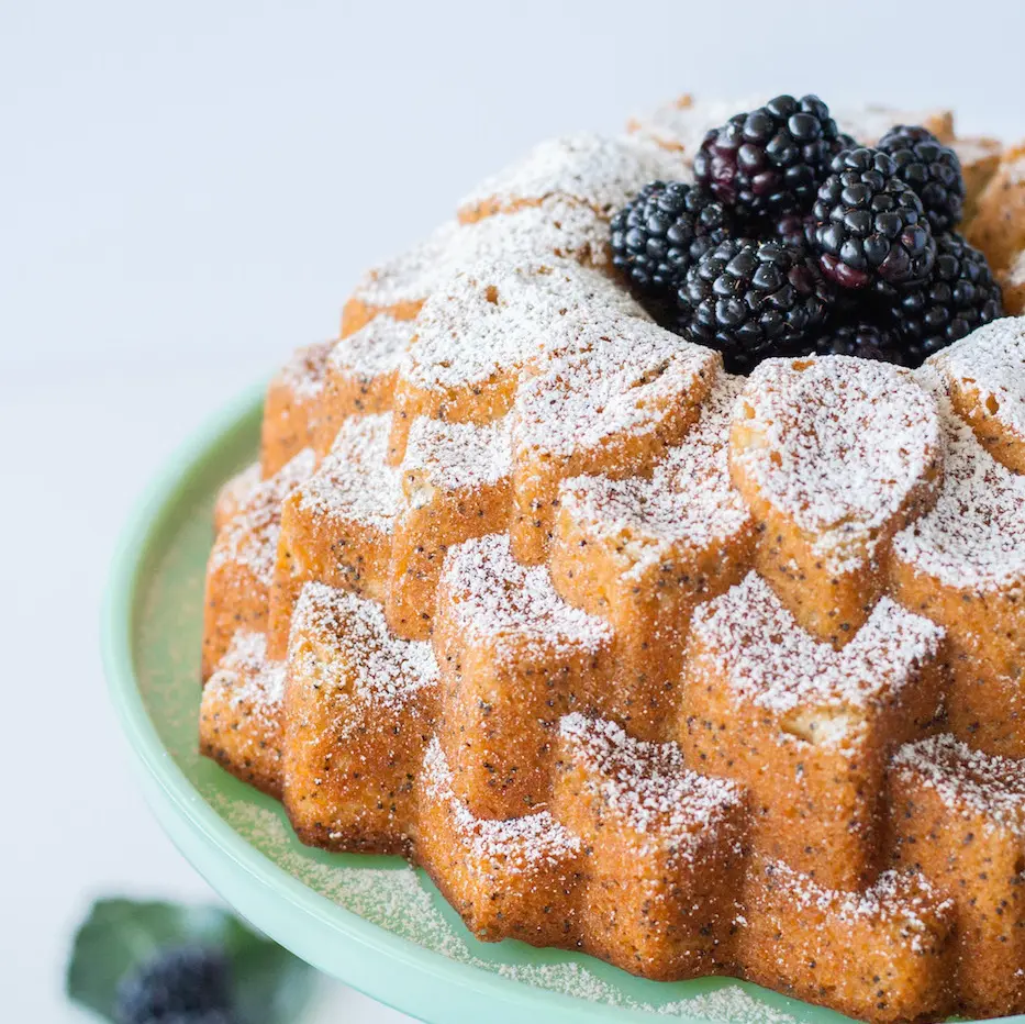 Lemon Poppy Seed Bundt Cake - Liv for Cake