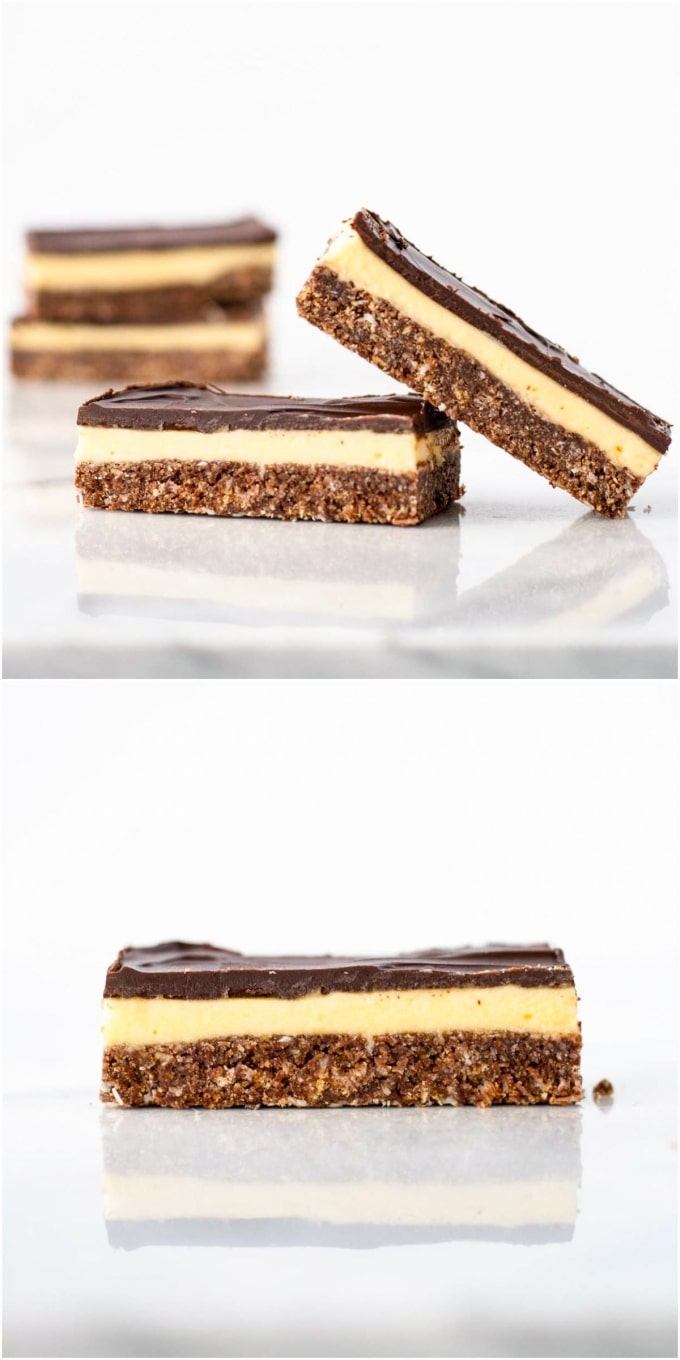 Classic Nanaimo Bars (NoBake) Liv for Cake