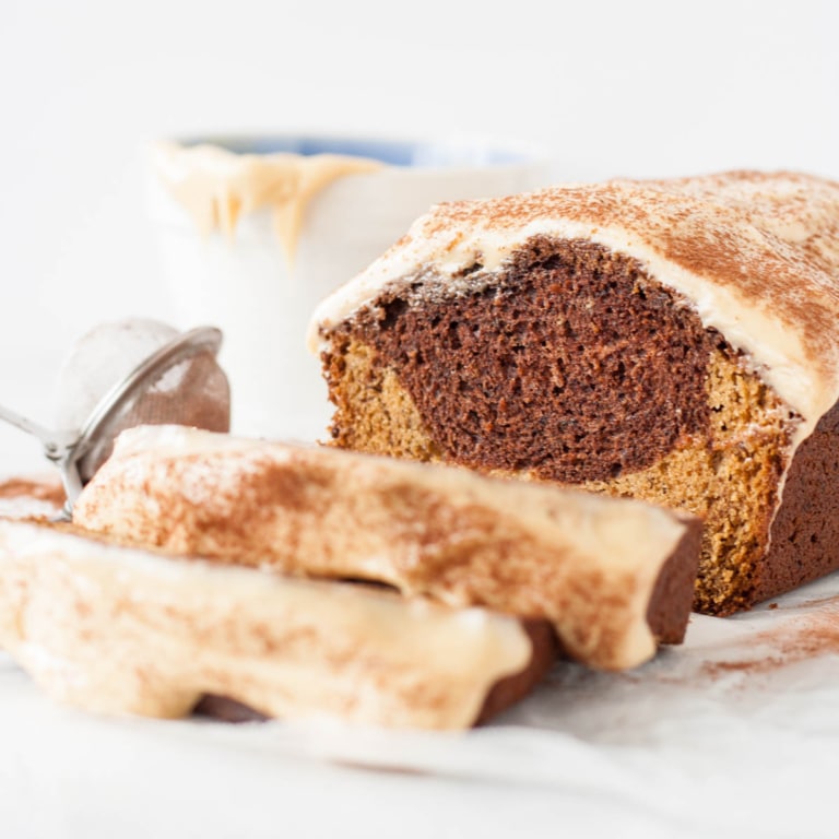 Chocolate Peanut Butter Banana Bread Liv for Cake