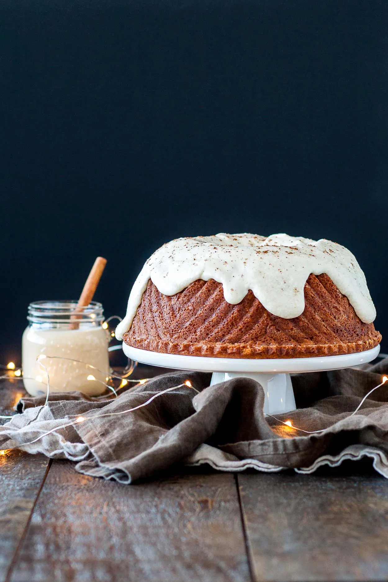 Rum & Eggnog Bundt Cake | Liv for Cake