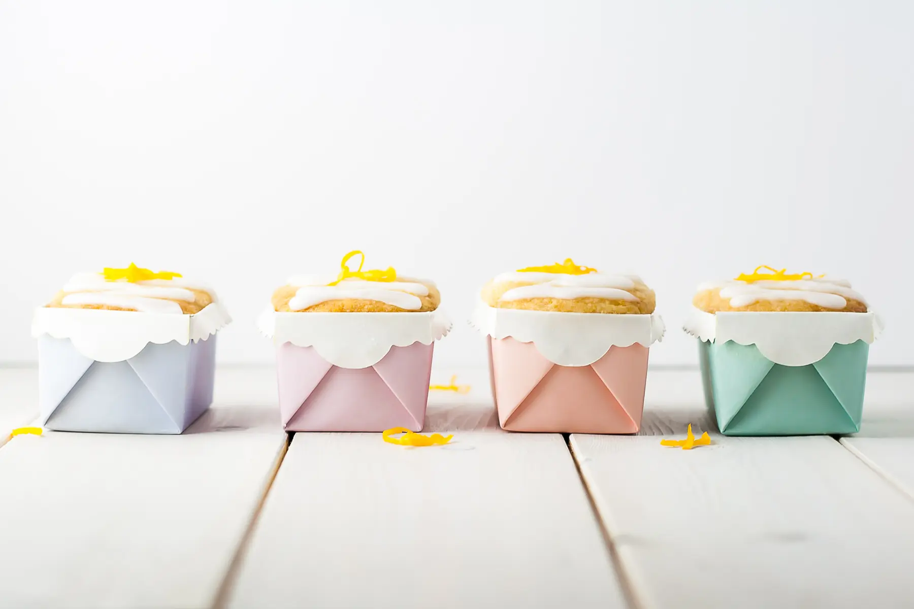 Mini Meyer Lemon Loaves - Liv for Cake