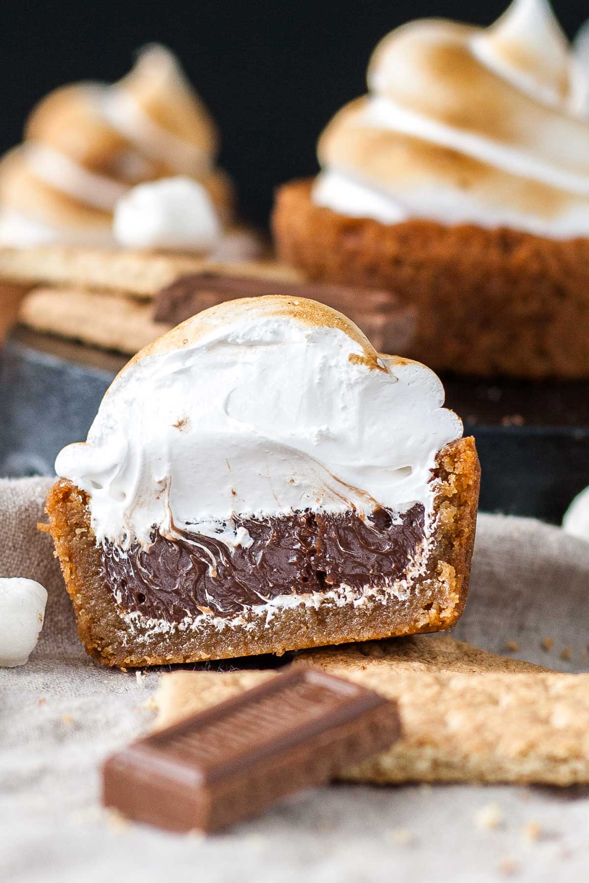 S'mores Cookie Cups - Preppy Kitchen