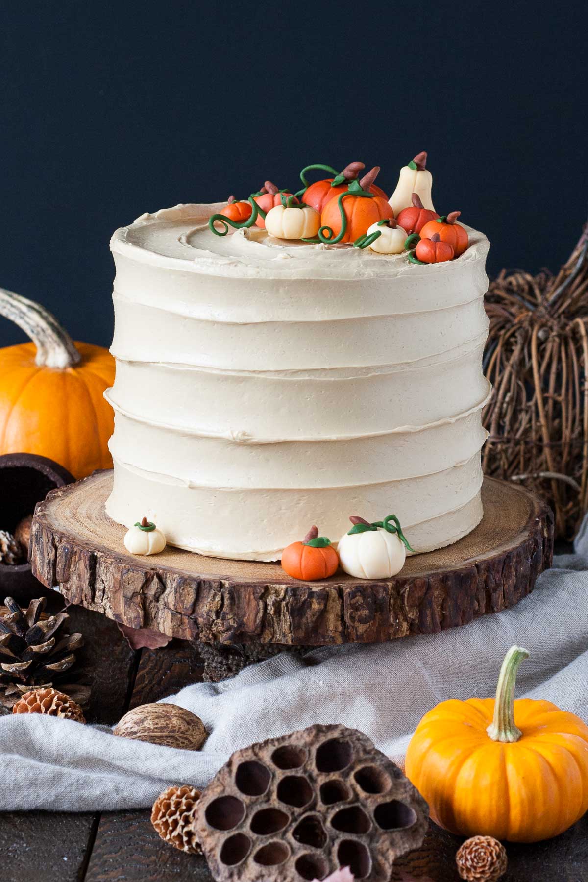 Pumpkin Cake with Cream Cheese Frosting | The Recipe Critic