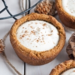Close up of a cookie cup
