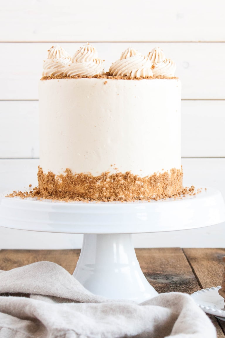 Biscoff Cake (Cookie Butter Cake) Liv for Cake