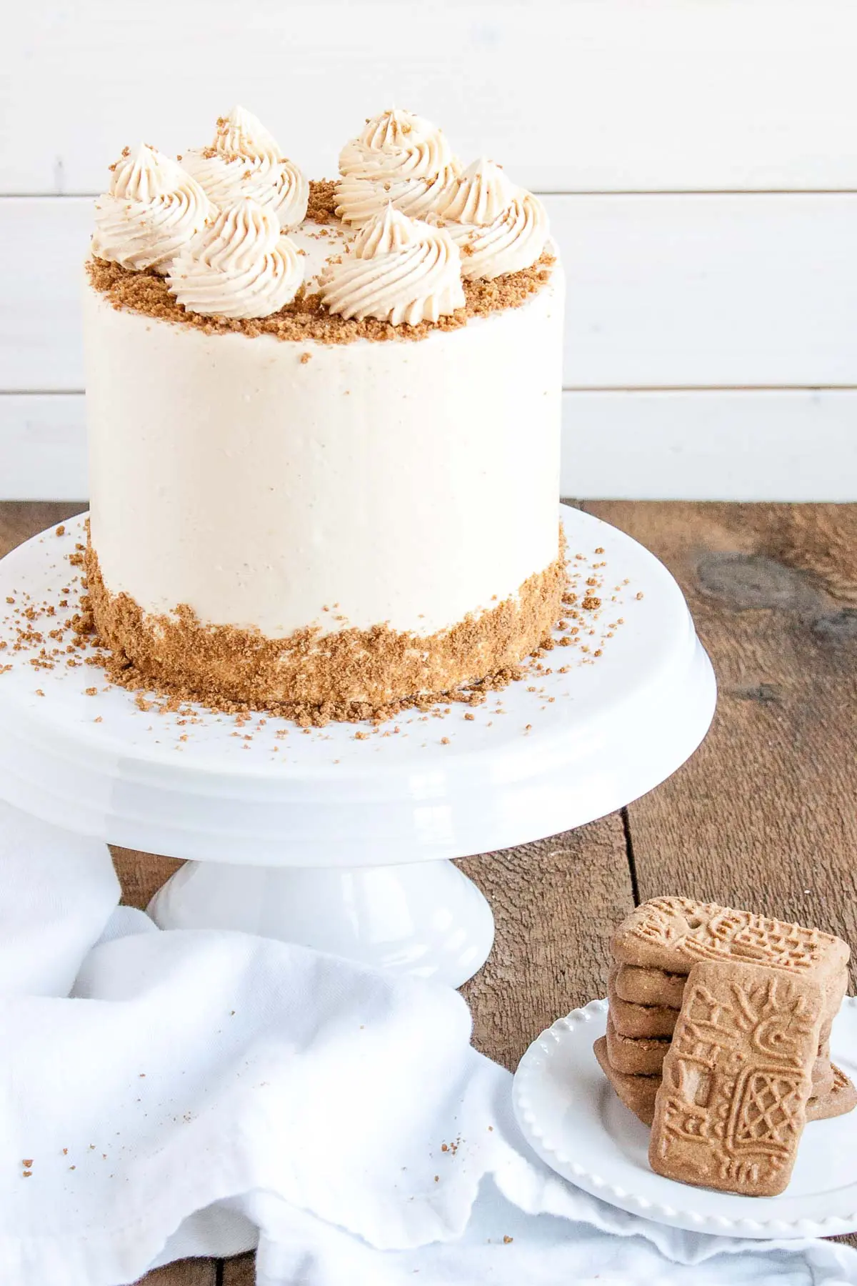 Biscoff Cookie Butter Cake – Mary-Kate's Vegan Cakes