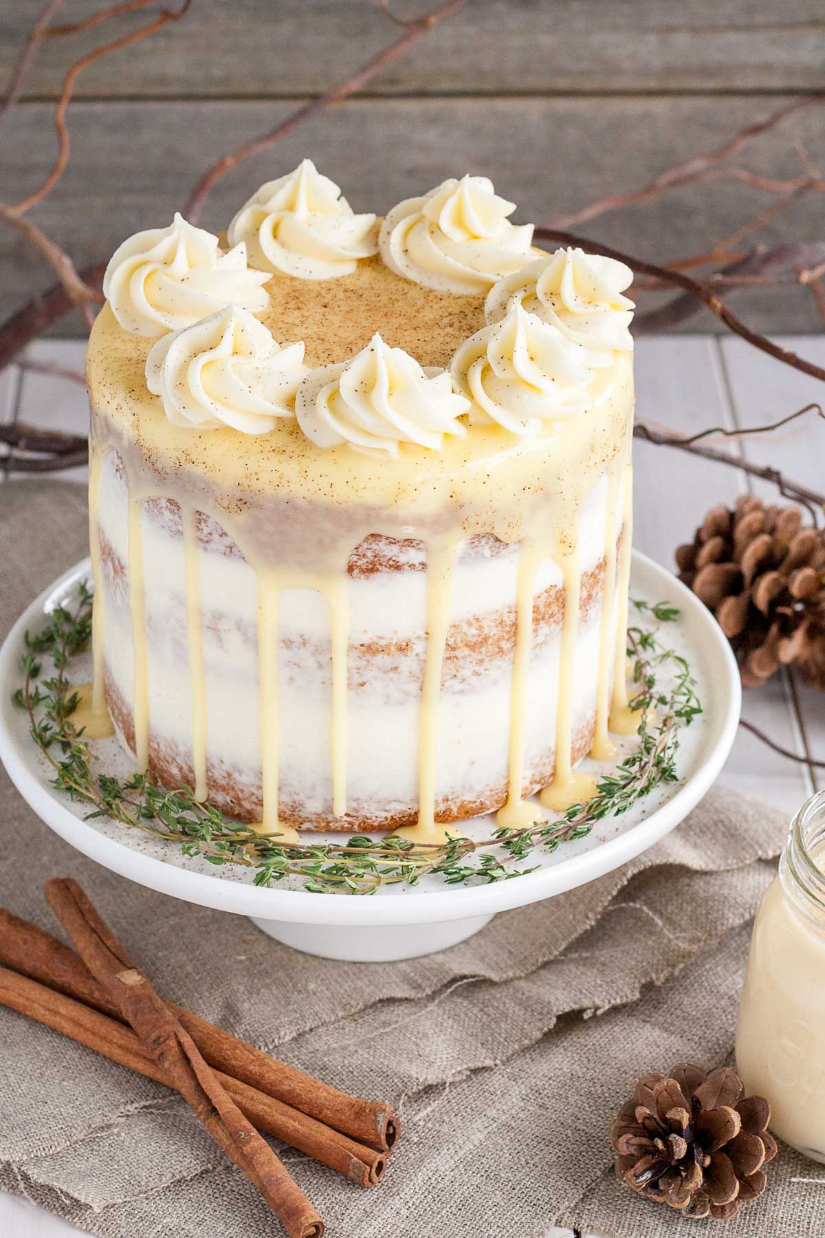 Eggnog Cake Liv For Cake