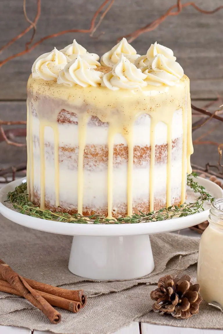 Eggnog Cake - Liv for Cake