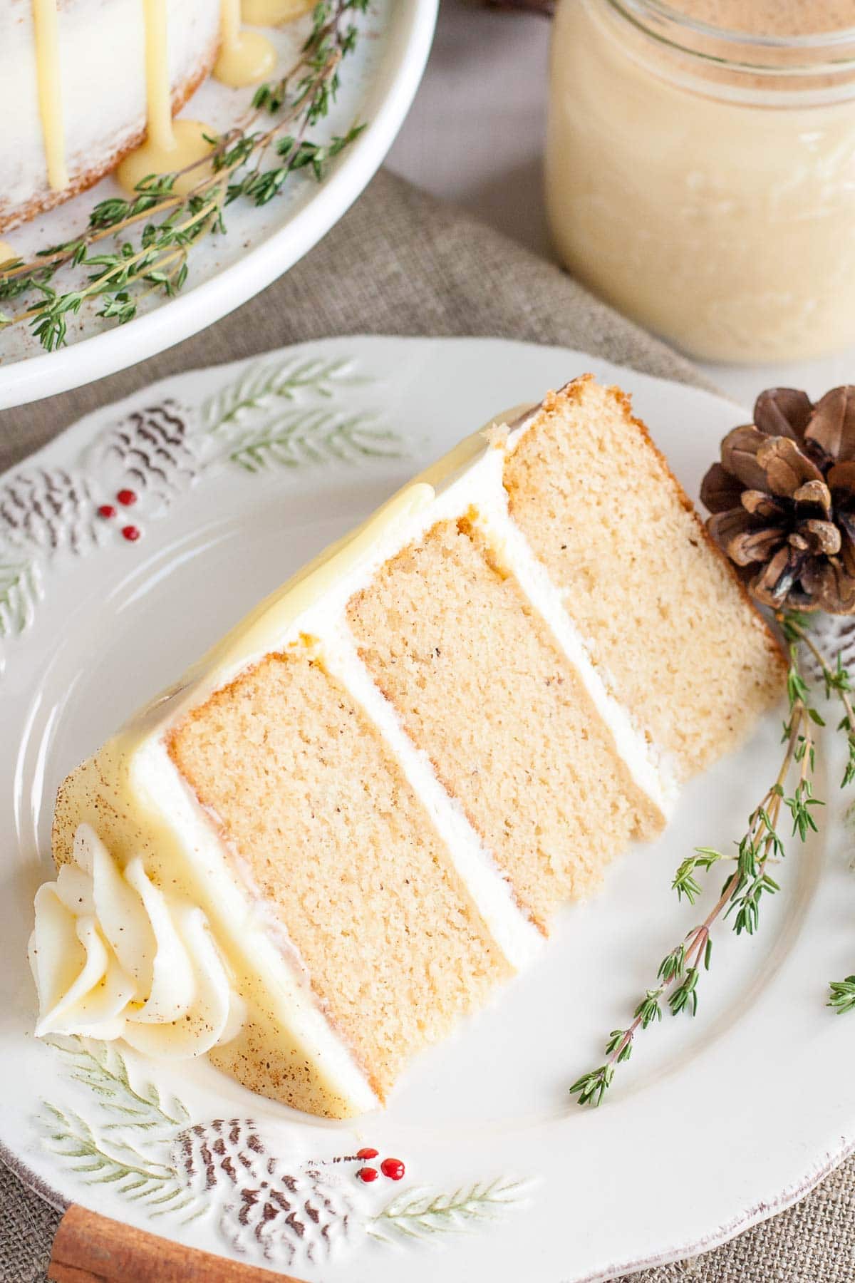 Eggnog Cake Liv For Cake