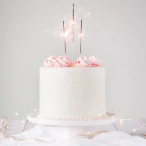 A decorated cake on a table