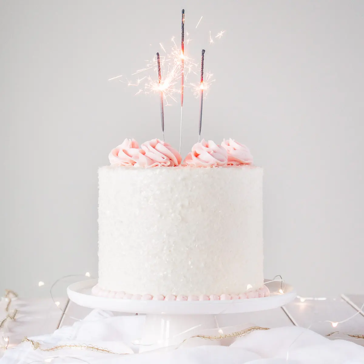Pink Champagne Cake via Liv for Cake