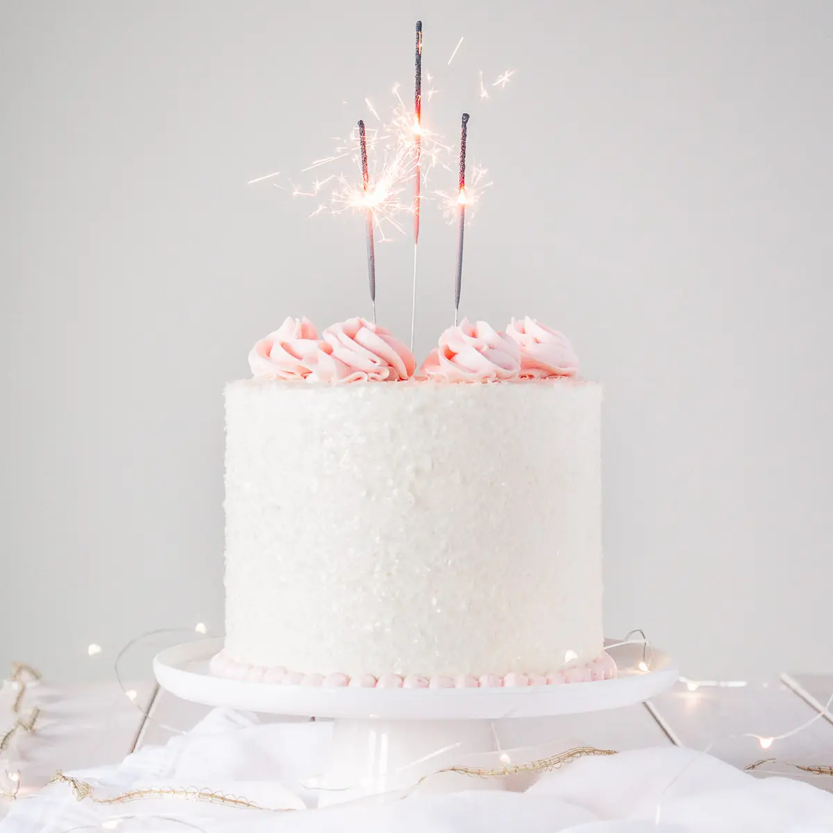 Red Wine Burgundy Buttercream Cake with Butterfly Waffer Paper