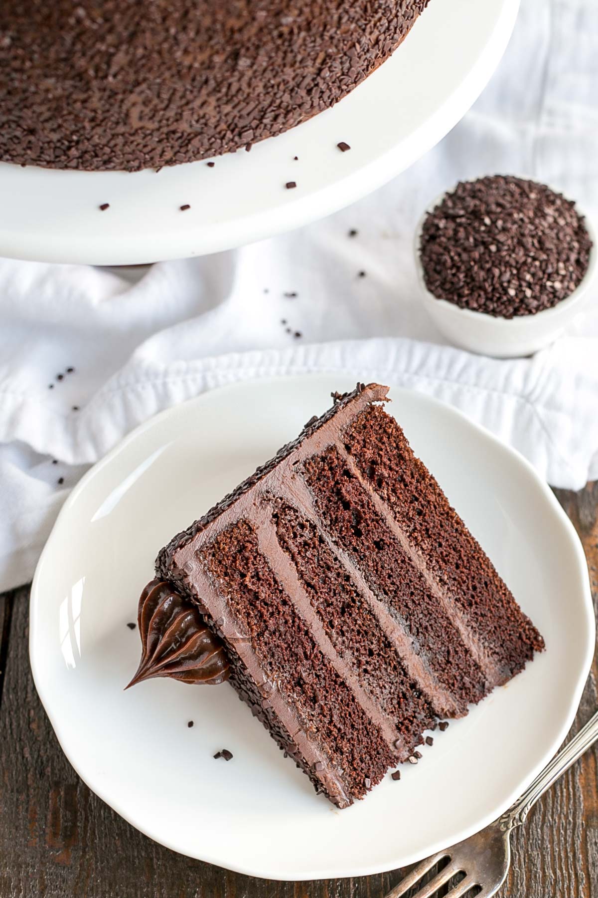 A heart shaped rosette chocolate truffle cake | Chocolate cake designs, Cake  designs birthday, Simple cake designs