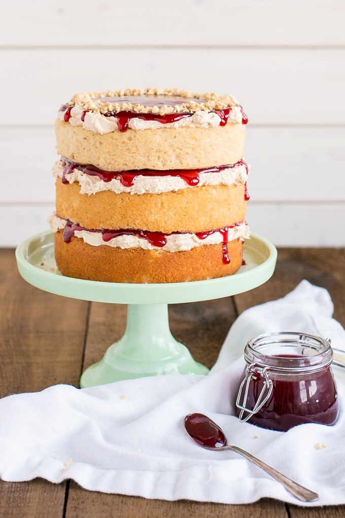 Peanut Butter & Jelly Cake Liv for Cake