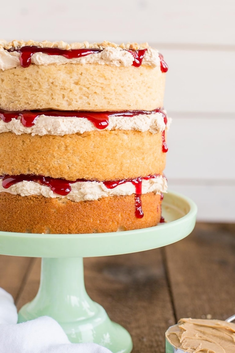 Peanut Butter & Jelly Cake Liv for Cake