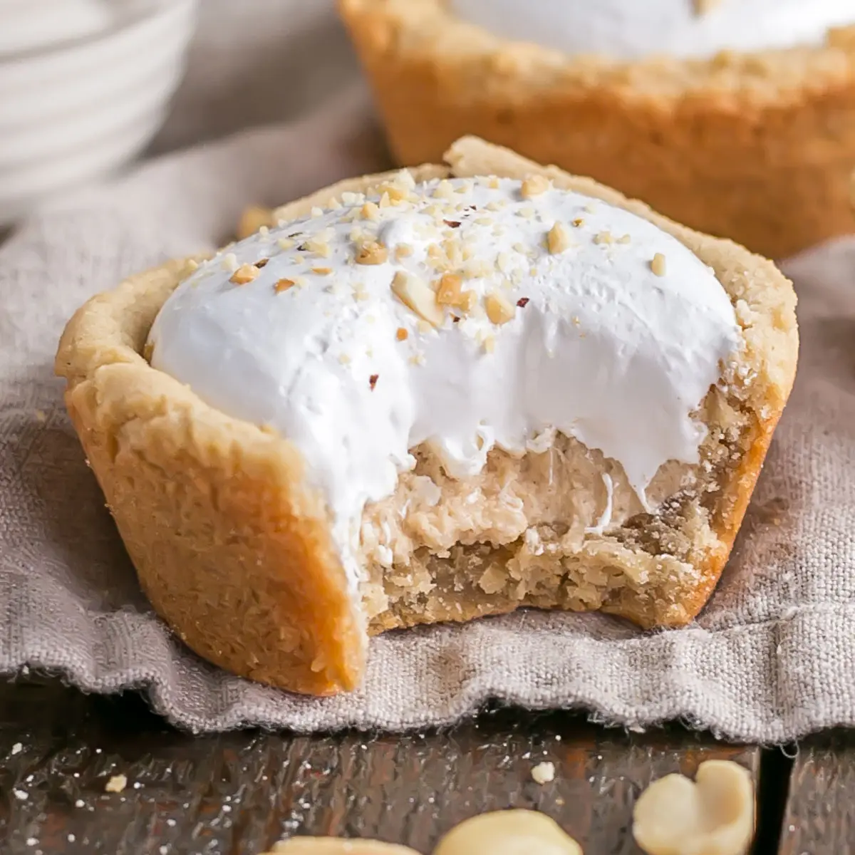 Fluffernutter Cookie Cups Liv for Cake