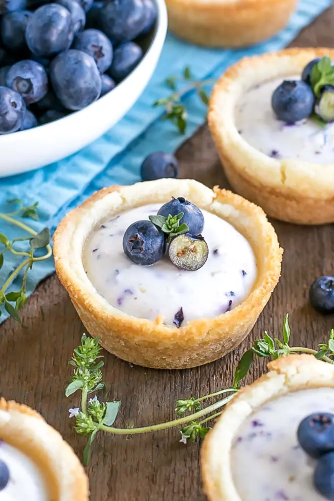 Blueberry Cheesecake Cookie Cups Liv For Cake