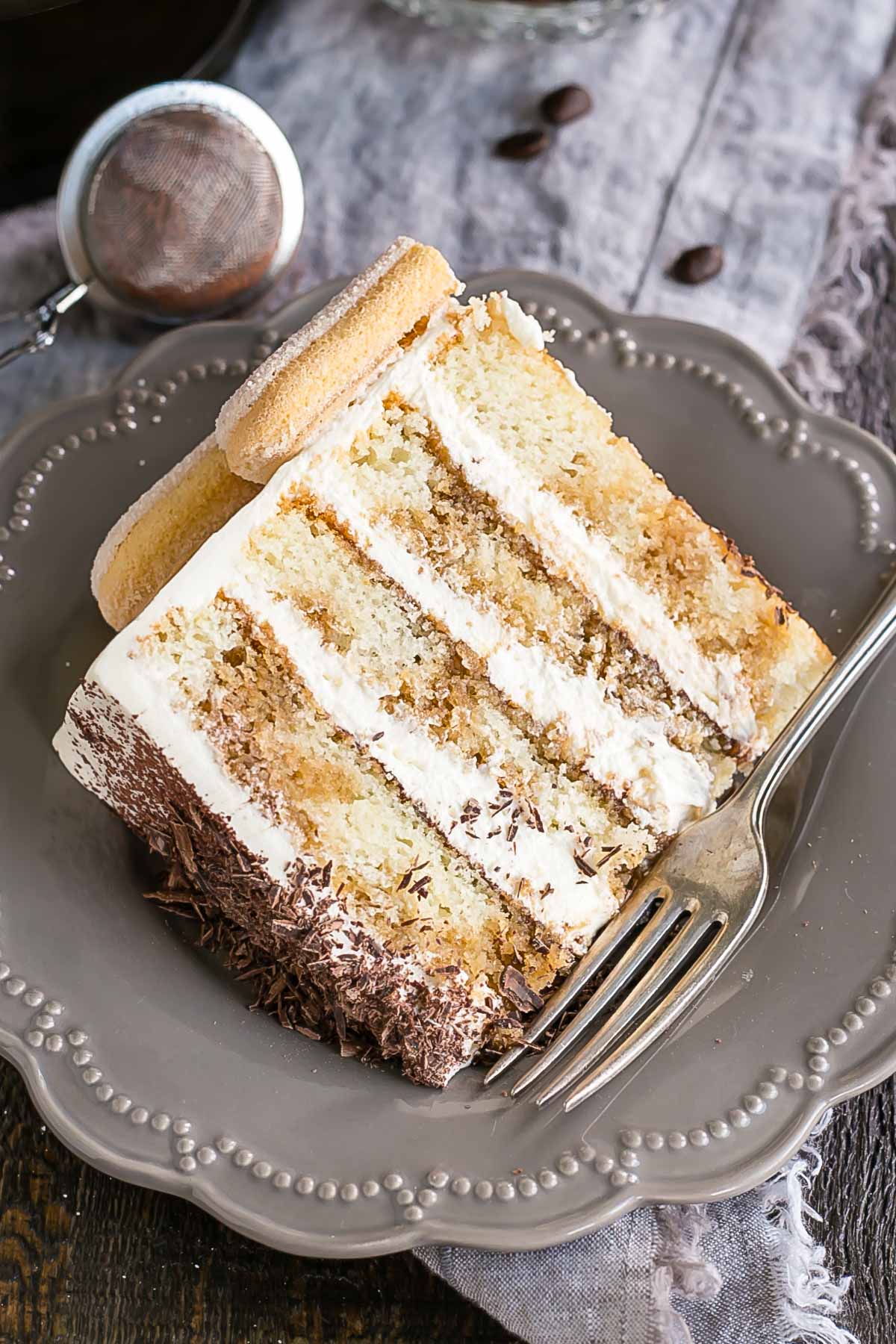 Tiramisu Cake Liv For Cake