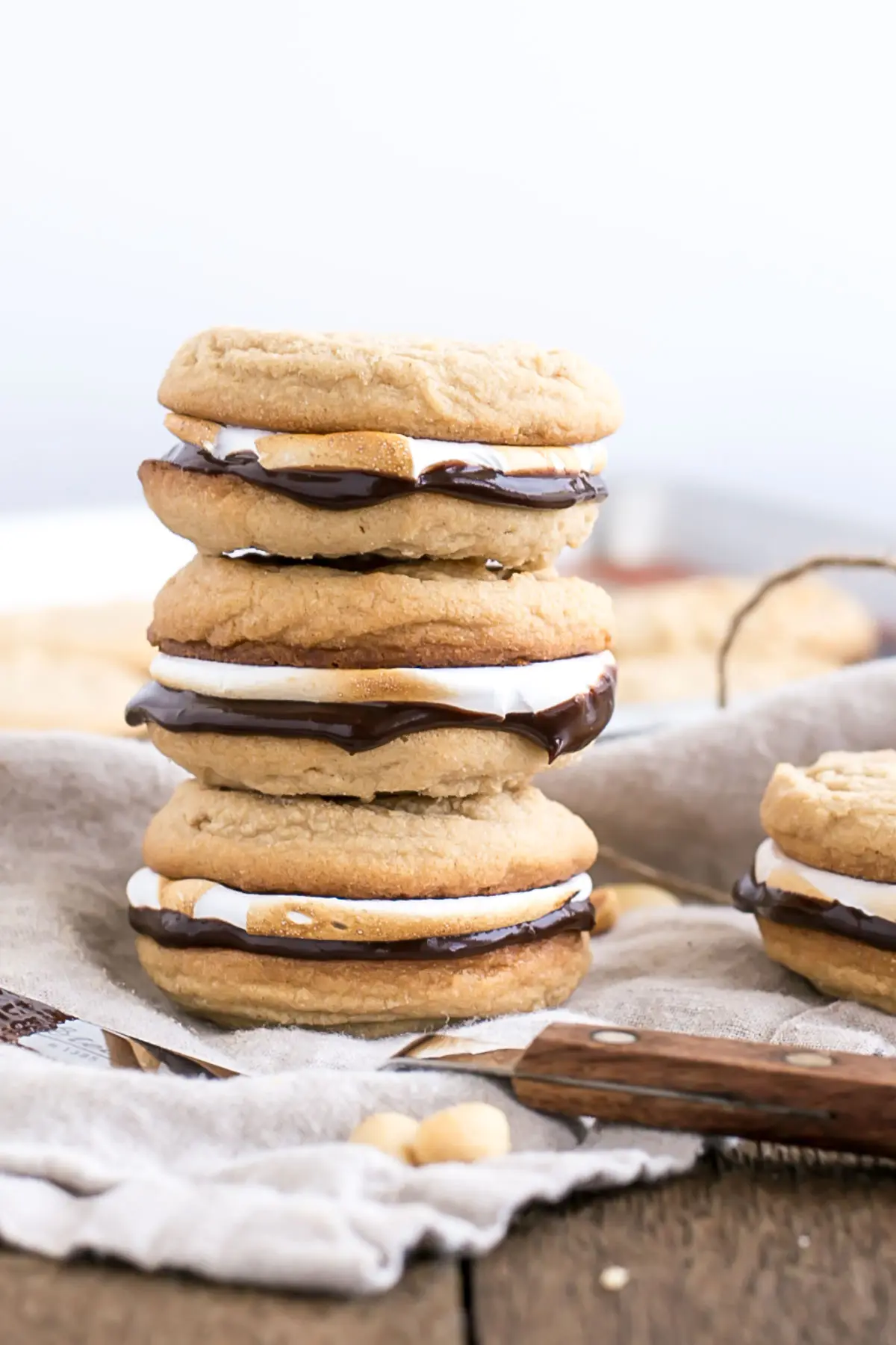 Peanut Butter Smores Cookies  Liv for Cake