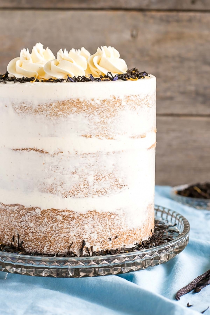 Earl Grey Cake With Vanilla Bean Buttercream Liv for Cake