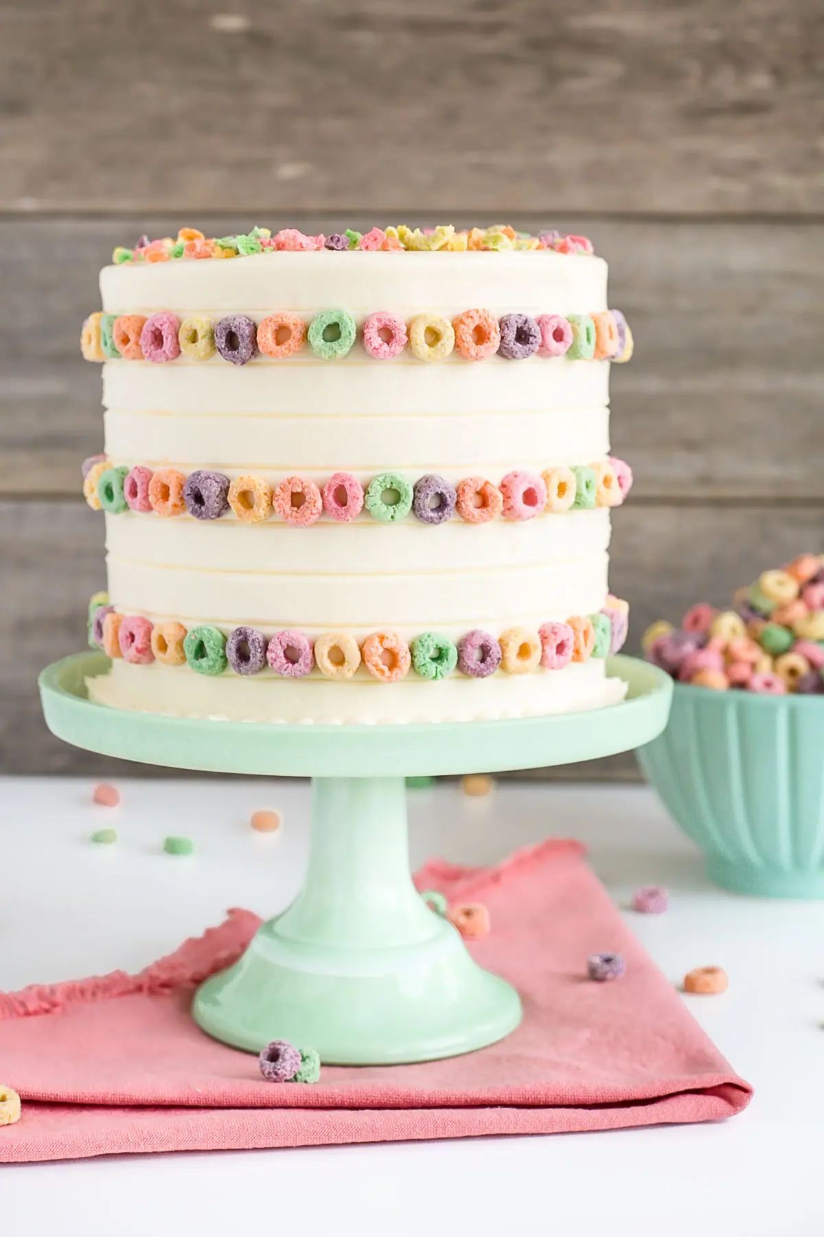 Froot Loops Cake Liv for Cake