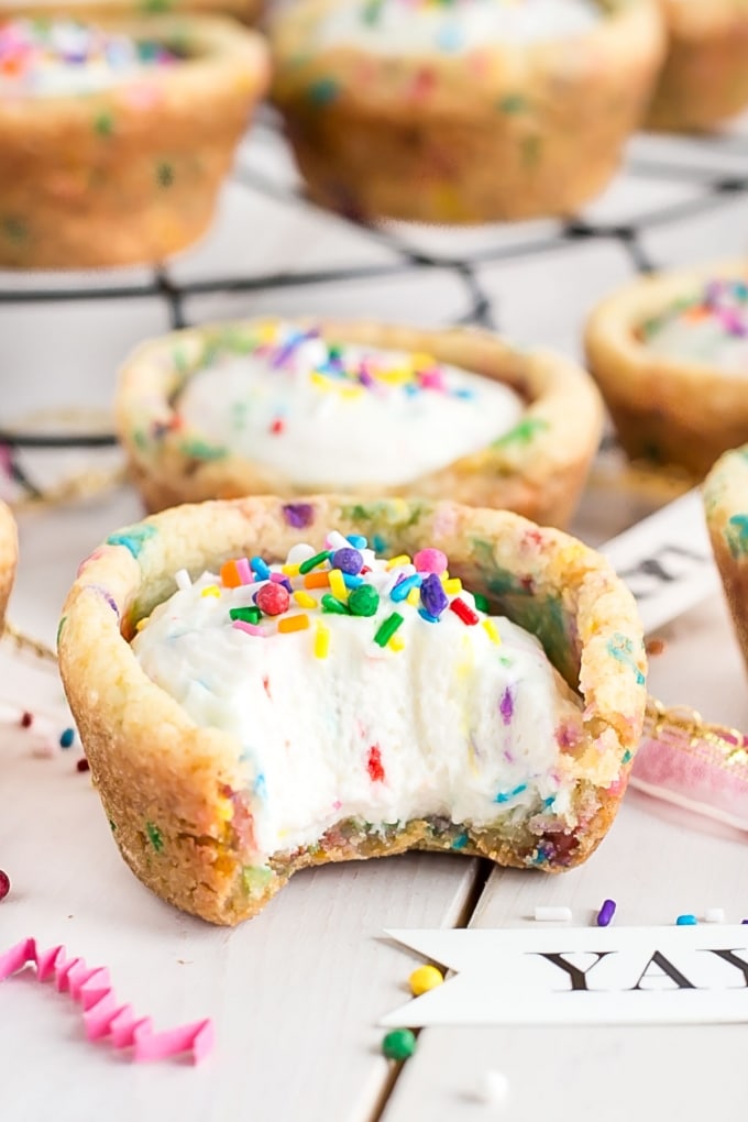 Funfetti Cookie Cups Liv for Cake