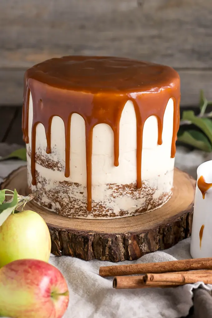 Caramel Apple Cake - Liv for Cake