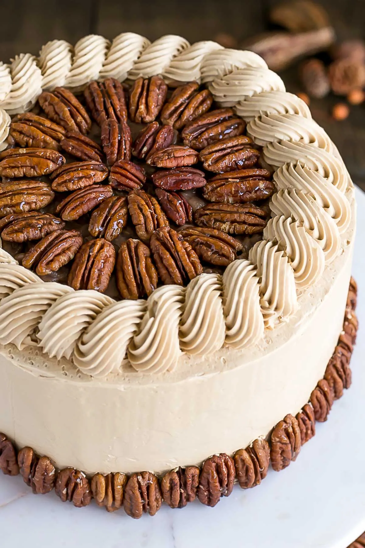 Steps to Make Pecan Pie Cake From Scratch