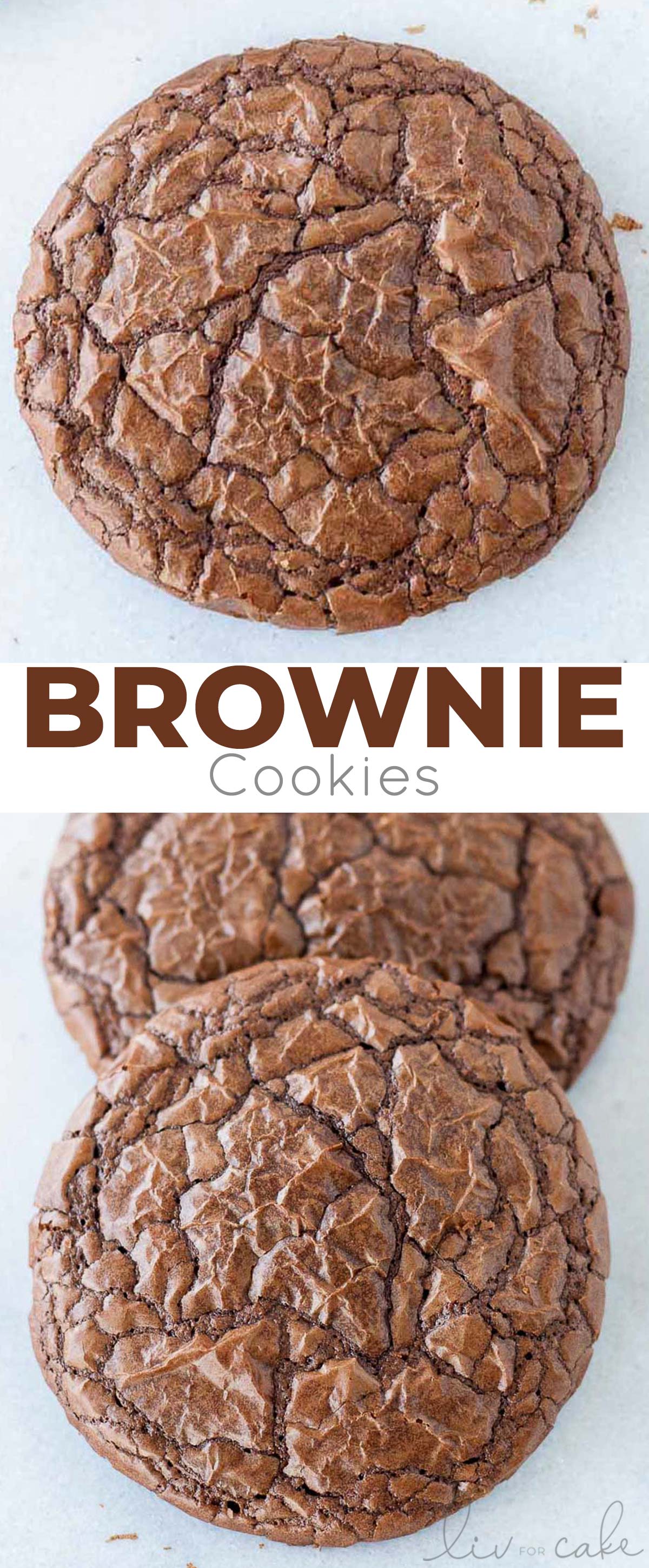 Brownie Cookies collage