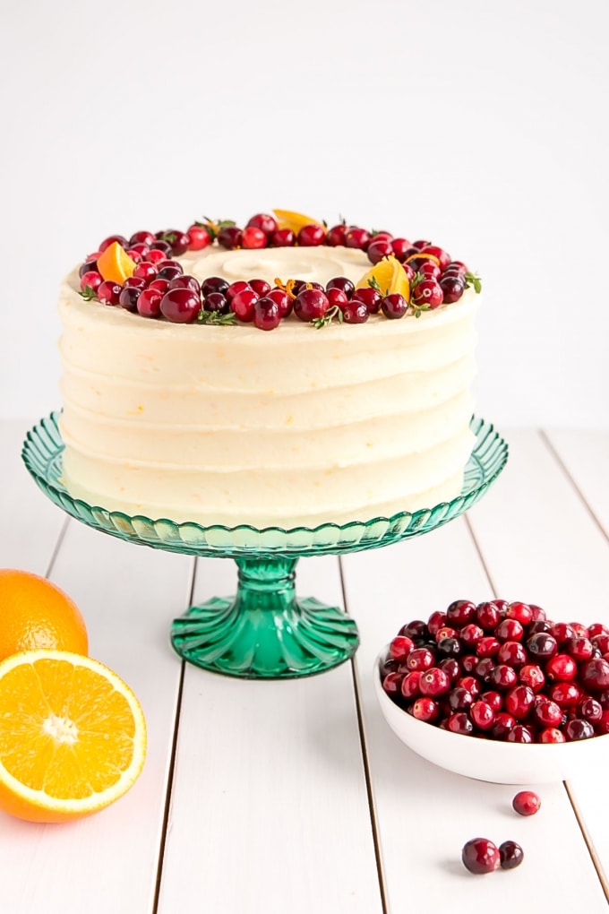 Cranberry Orange Cake Liv for Cake