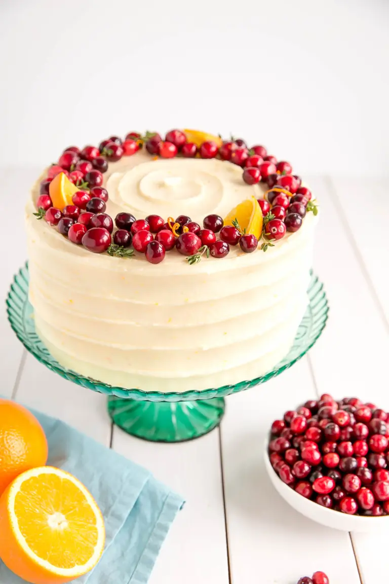 Cranberry Orange Cake Liv for Cake