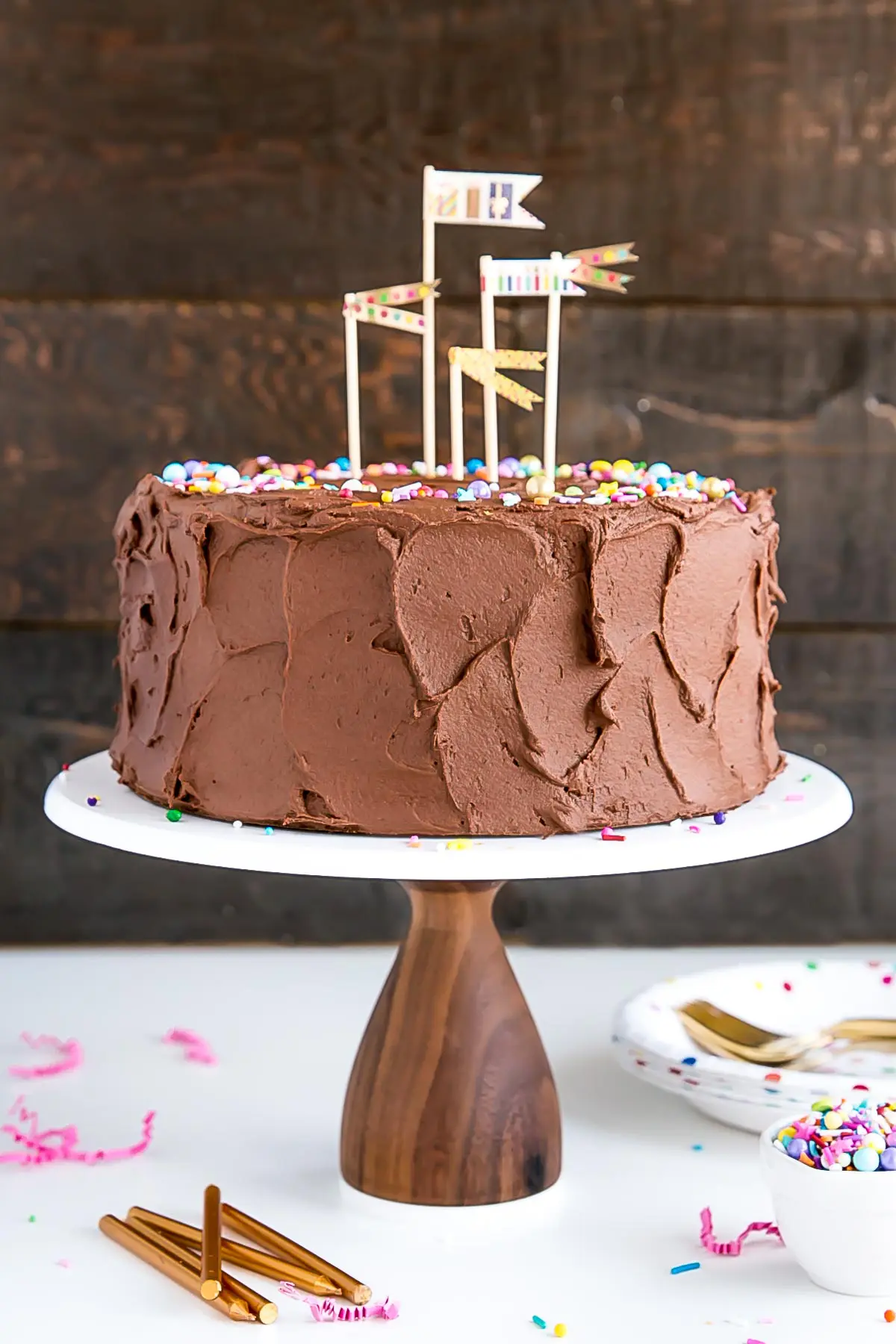 Pink Birthday Cake With Name