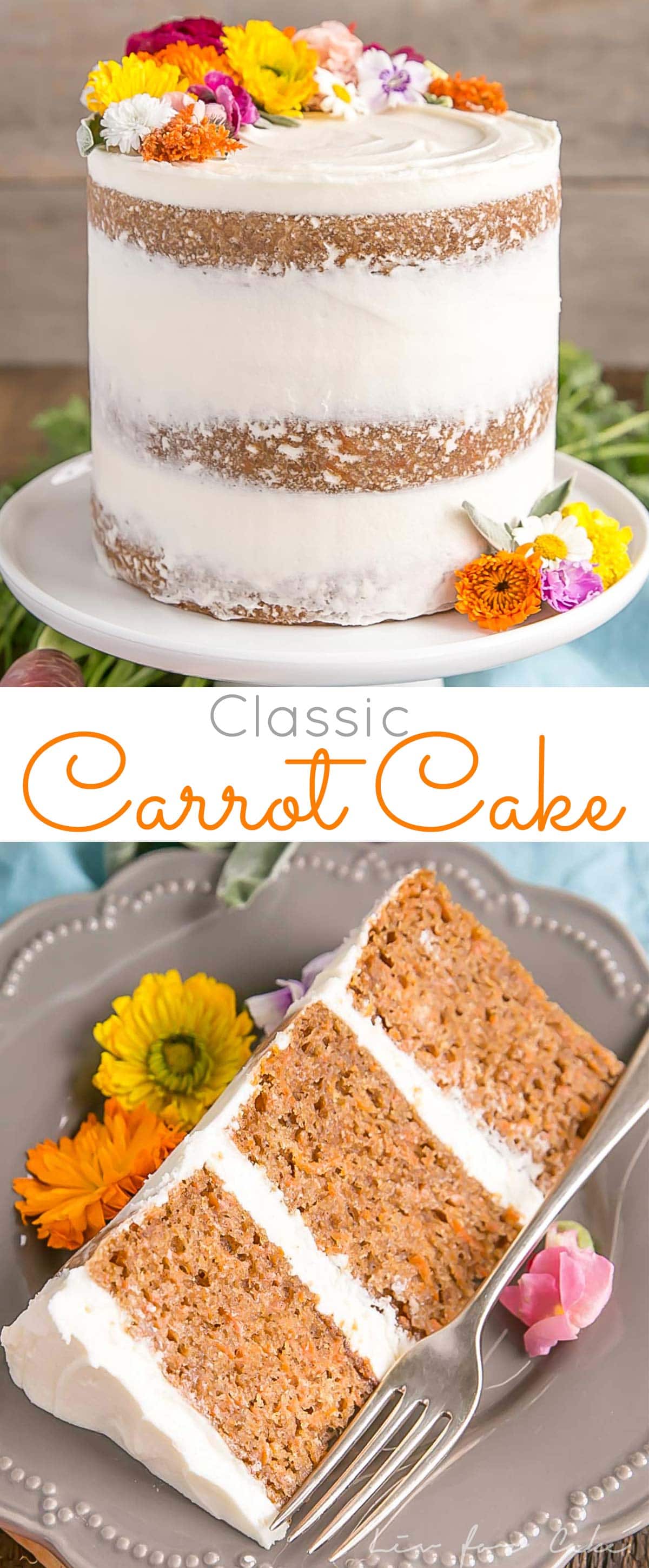 Healthier Carrot Cake - Gluten Free - Live Love Nourish