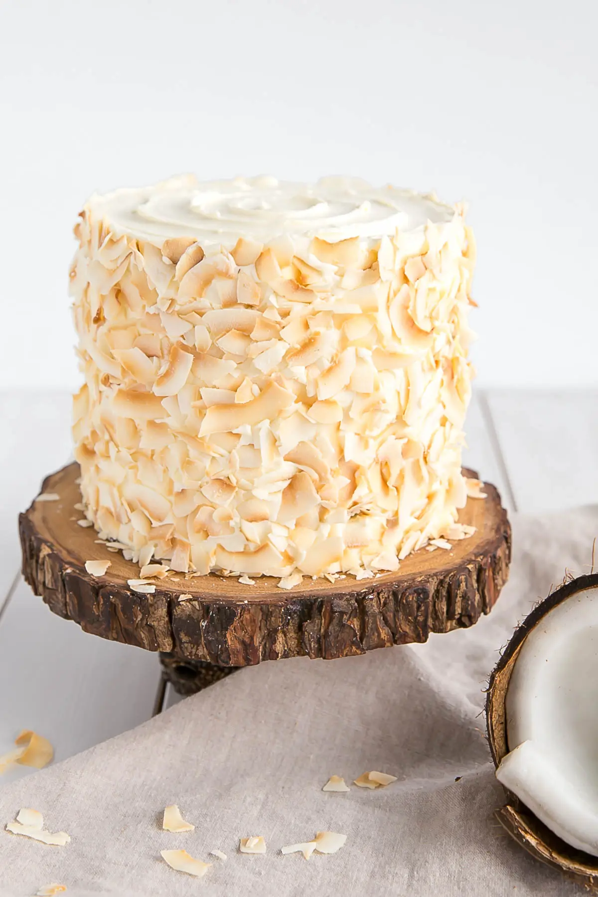 Orange Coconut Cake - Cakescottage