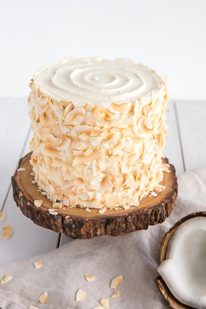 Coconut Cake (No Artificial Flavors!) Liv for Cake
