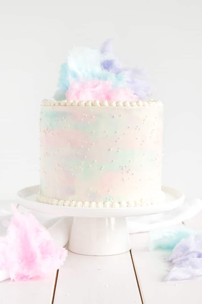Cotton Candy Cake Liv for Cake