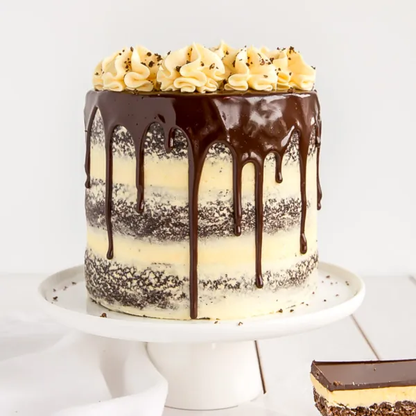 Nanaimo Bar Cake - Liv for Cake